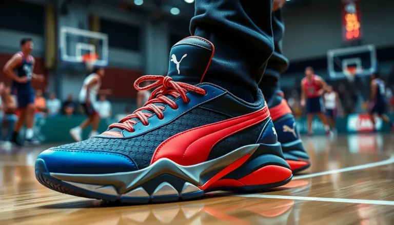 puma basketball sneakers